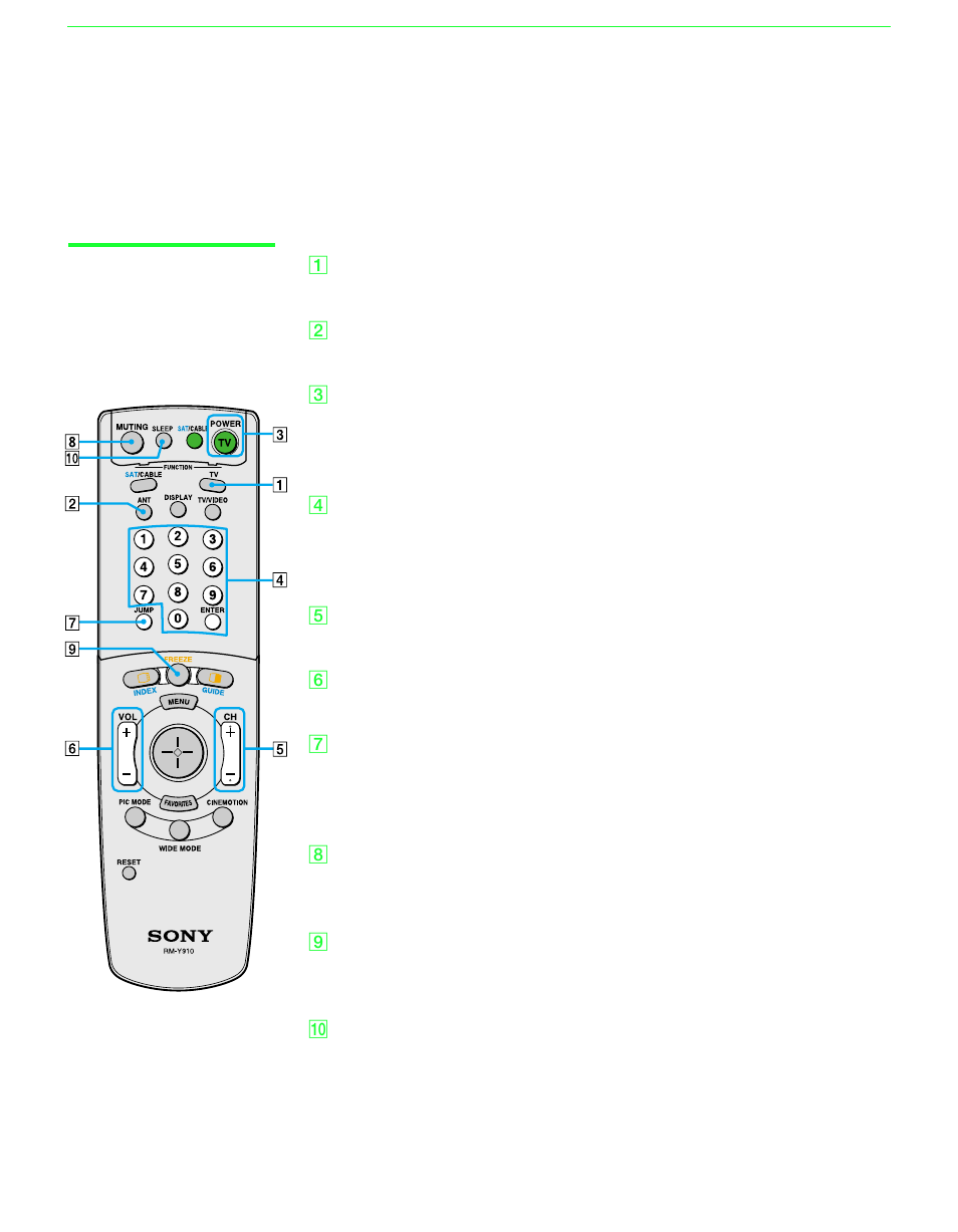 Watching the tv, Buttons for lcd projection tv operations, 46 watching the tv | Sony GRAND WEGA KF 60DX100 User Manual | Page 46 / 92