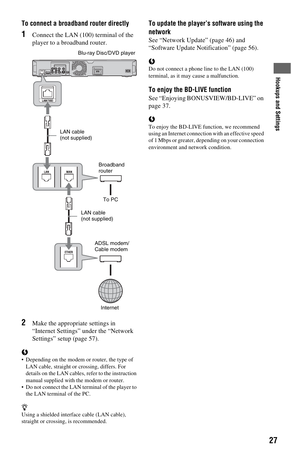 Sony BDPS560 User Manual | Page 27 / 83