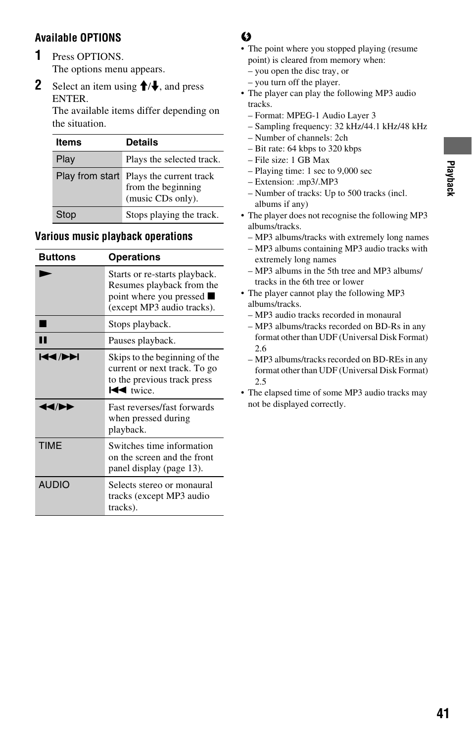 Sony BDPS560 User Manual | Page 41 / 83