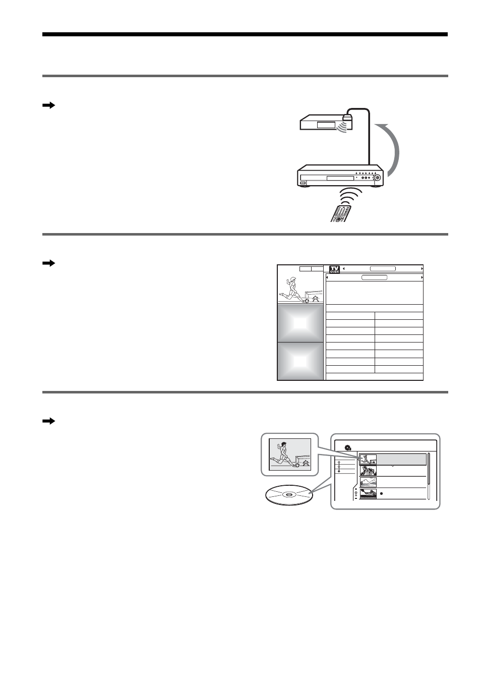 Ways to use your dvd recorder, Quickly access recorded titles – title list, Not available in some areas | Ch 103, Title list | Sony RDR-HX900 User Manual | Page 6 / 120