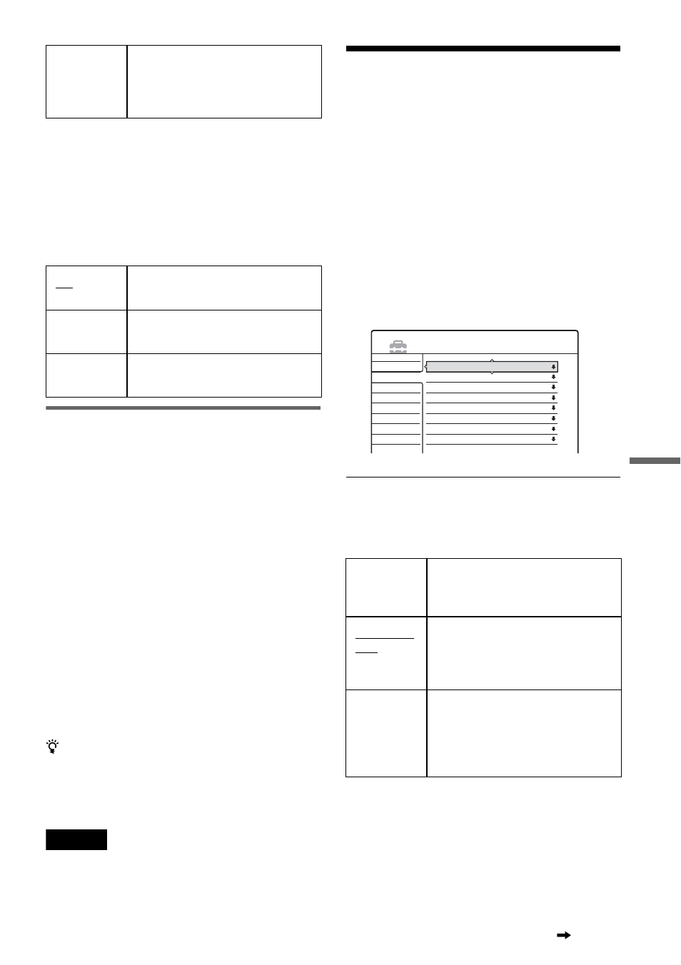 Video settings (video), Language, Osd (on-screen display) | Dvd menu (dvd video only), Audio (dvd video only), Subtitle (dvd video only), Select “setup,” and press enter, Select “video,” and press enter, Tv type | Sony RDR-HX900 User Manual | Page 87 / 120