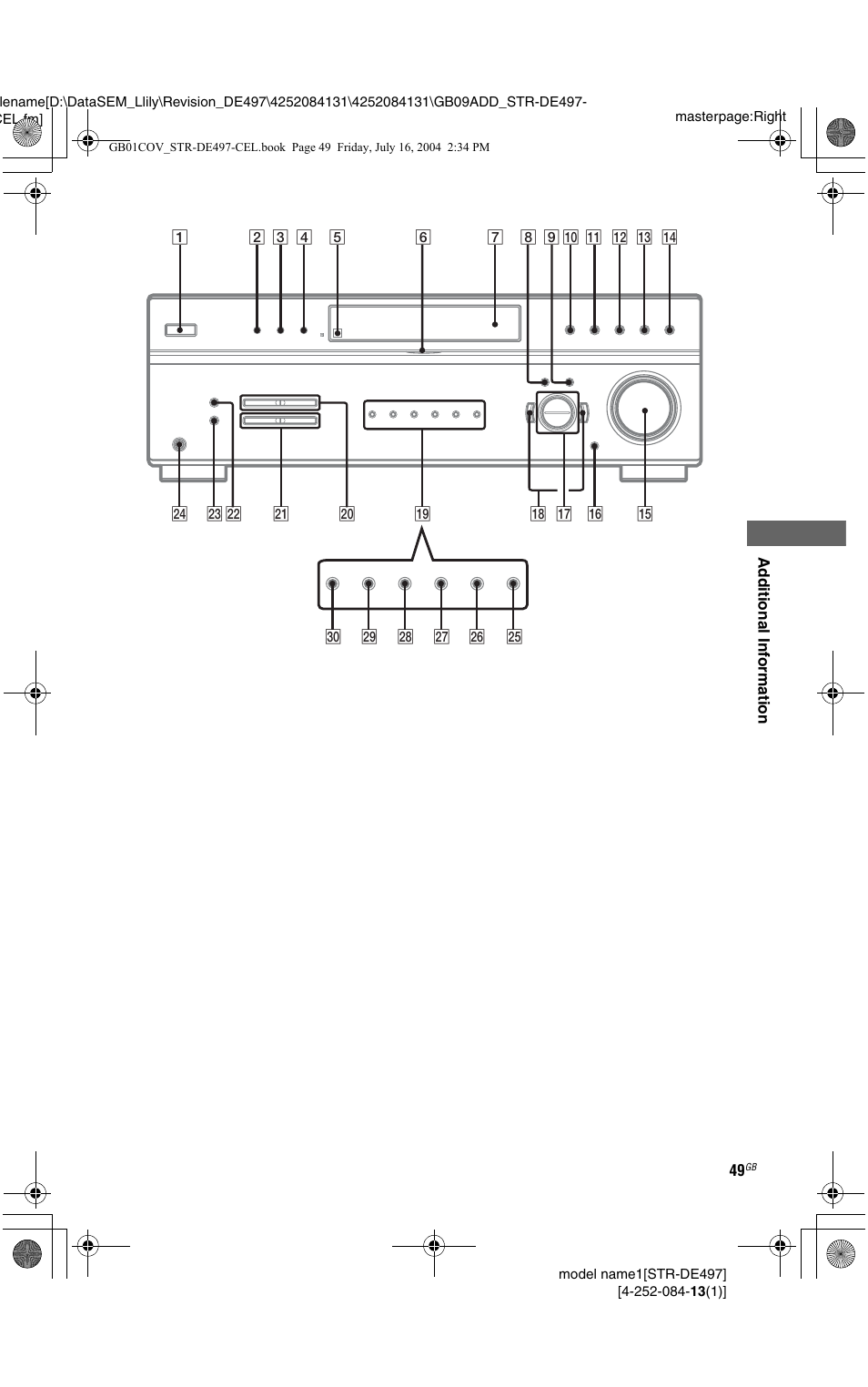 Nd 49 | Sony STR-DE497 User Manual | Page 49 / 51