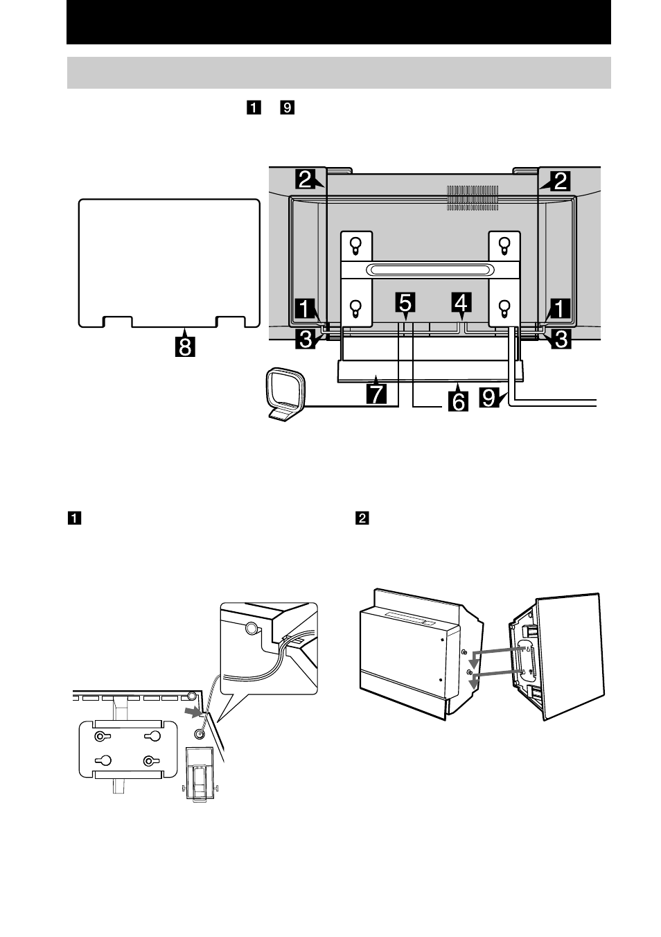 Getting started, Hooking up the system | Sony CMT-L1 User Manual | Page 6 / 28