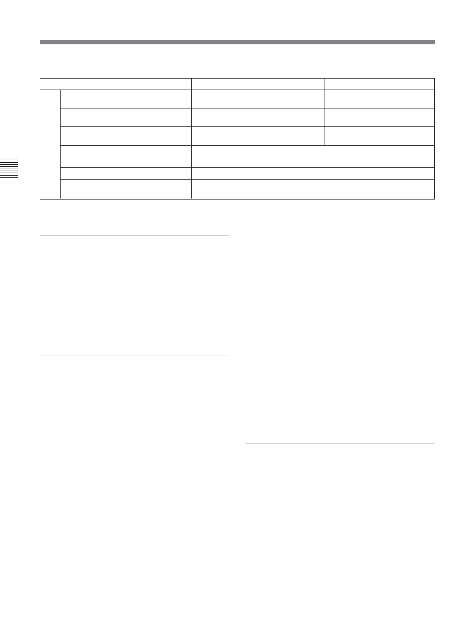 Technische daten | Sony MSW-2000 User Manual | Page 24 / 28