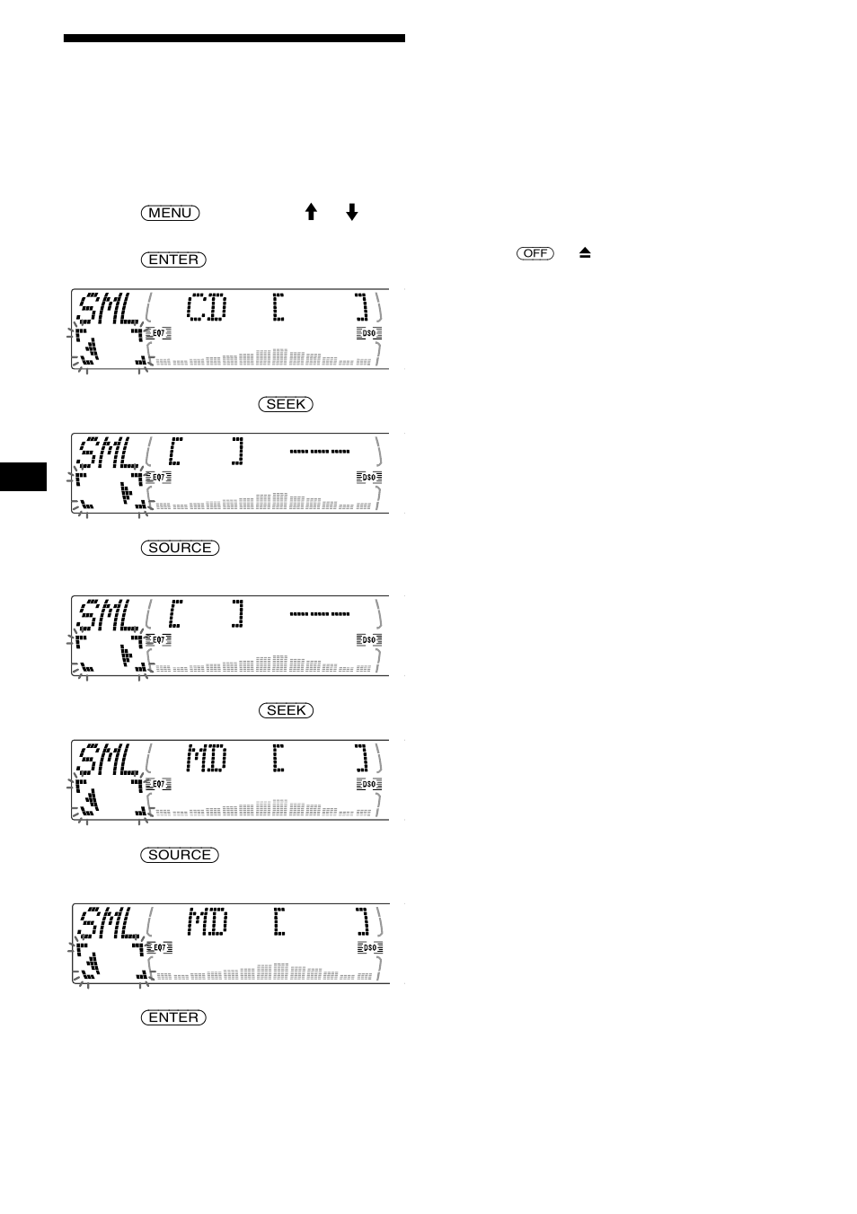 Simultaneous play | Sony CDX-M670 User Manual | Page 30 / 108