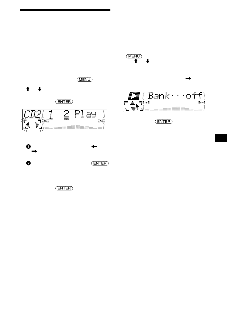 Sélection de pistes spécifiques pour la lecture, Bank, 13 sélection de pistes spécifiques pour la lecture | Sony CDX-M670 User Manual | Page 47 / 108