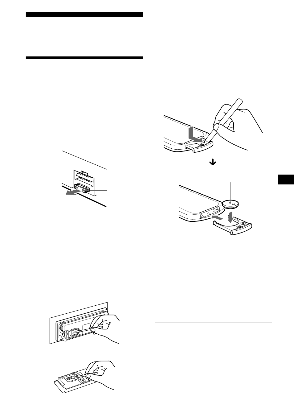 Informations complémentaires, Entretien | Sony CDX-M670 User Manual | Page 65 / 108
