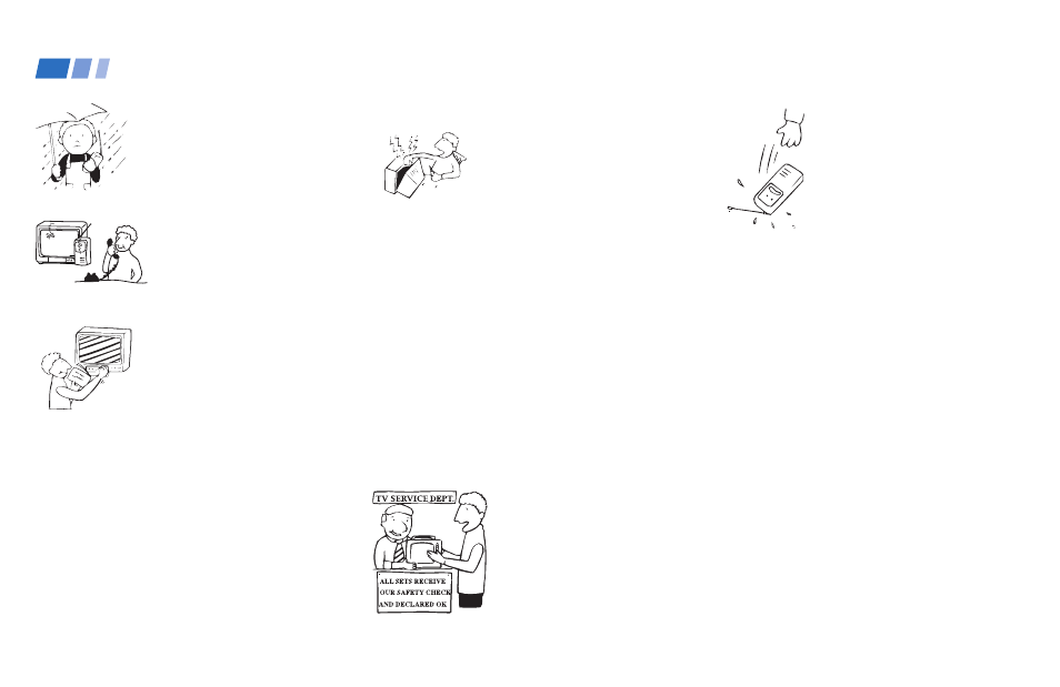 Important safeguards (continued) | Sony 53S75 User Manual | Page 10 / 58