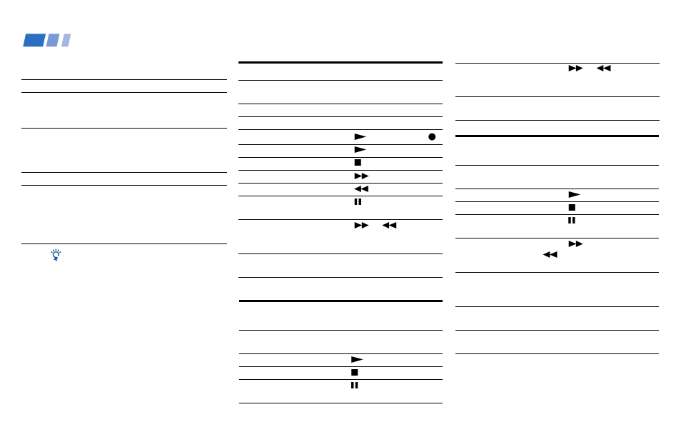 Operating video equipment (continued), Mdp manufacturer code numbers, Dvd player manufacturer code numbers | Sony 53S75 User Manual | Page 52 / 58