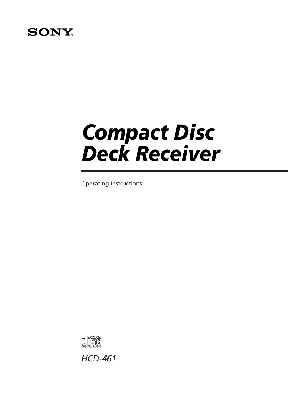 Sony SPK-HCD User Manual | 28 pages