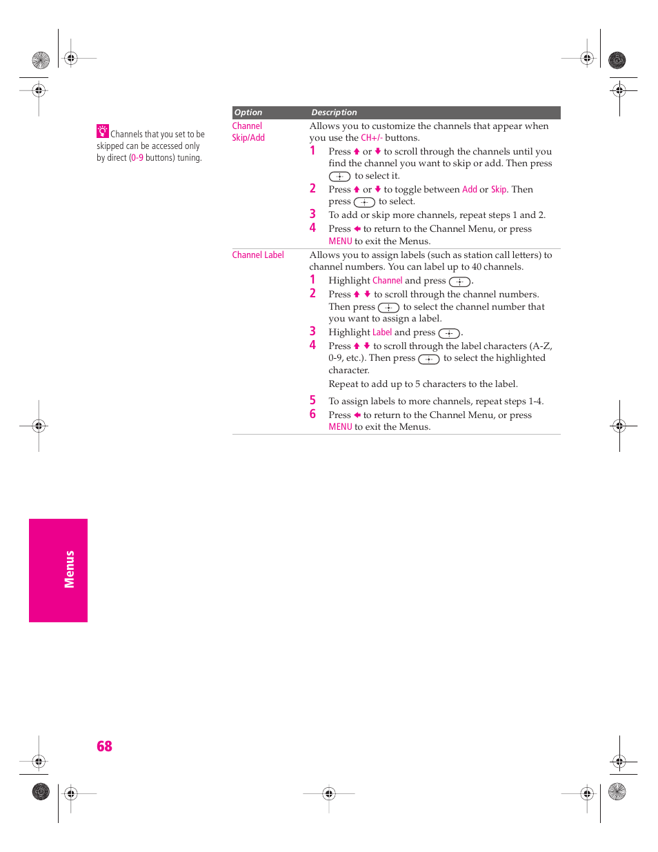 Sony KP 46WT520 User Manual | Page 69 / 85