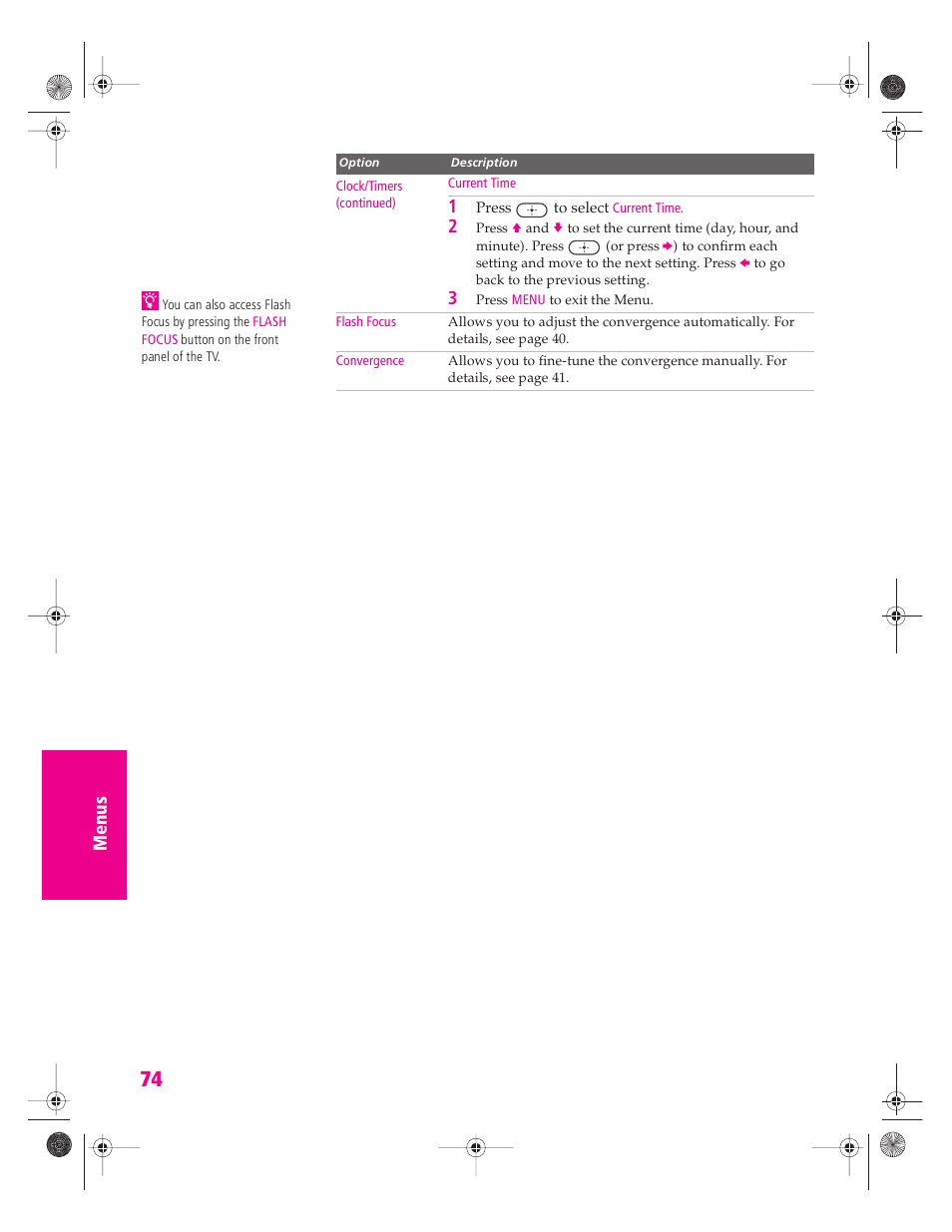 Sony KP 46WT520 User Manual | Page 75 / 85