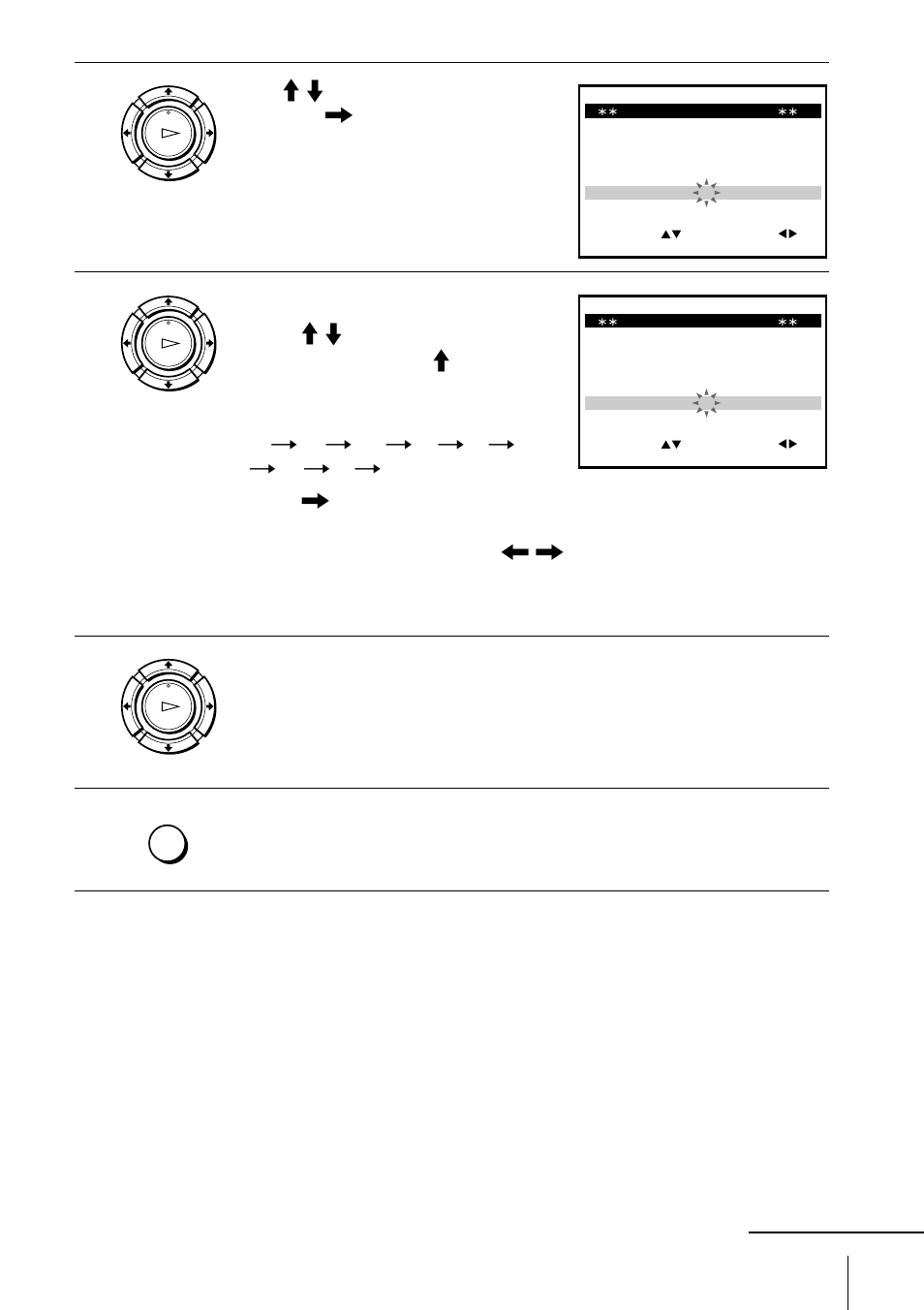 Press m/m to highlight name, then press, Press ok to confirm the station name, Press menu to exit the menu | Sony SLV-ED343SG User Manual | Page 13 / 36