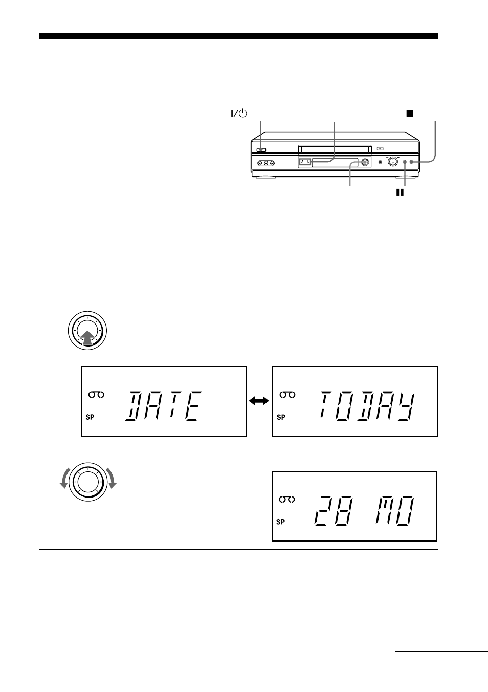 Recording tv programmes using the easy timer, Slv-ed949sg only) | Sony SLV-ED343SG User Manual | Page 19 / 36