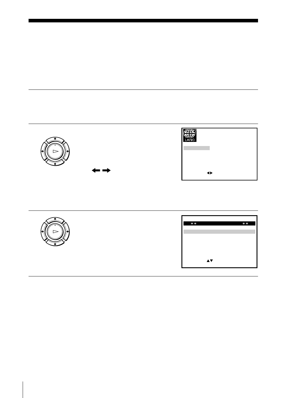 Setting up the vcr with the auto set up function, Press ok. the system select menu appears | Sony SLV-ED343SG User Manual | Page 8 / 36