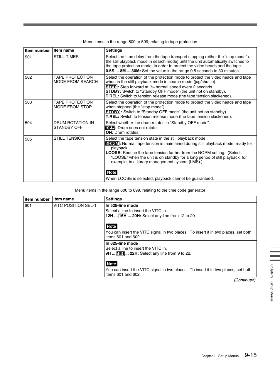 Sony MSW-M2000 User Manual | Page 115 / 144