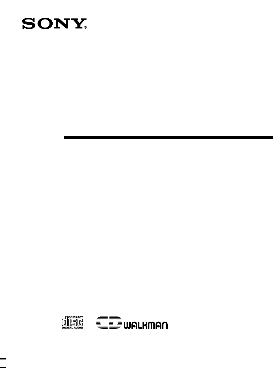 Sony D-MJ95 User Manual | 28 pages