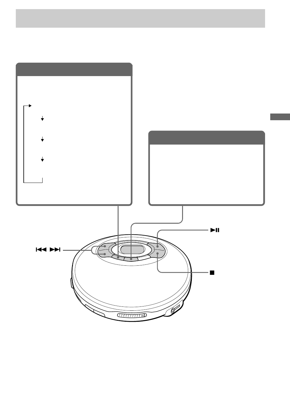 Playback options | Sony D-MJ95 User Manual | Page 9 / 28