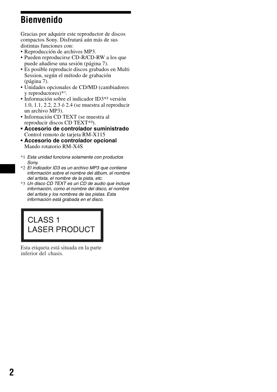 2bienvenido | Sony CDX-F5500 User Manual | Page 30 / 84