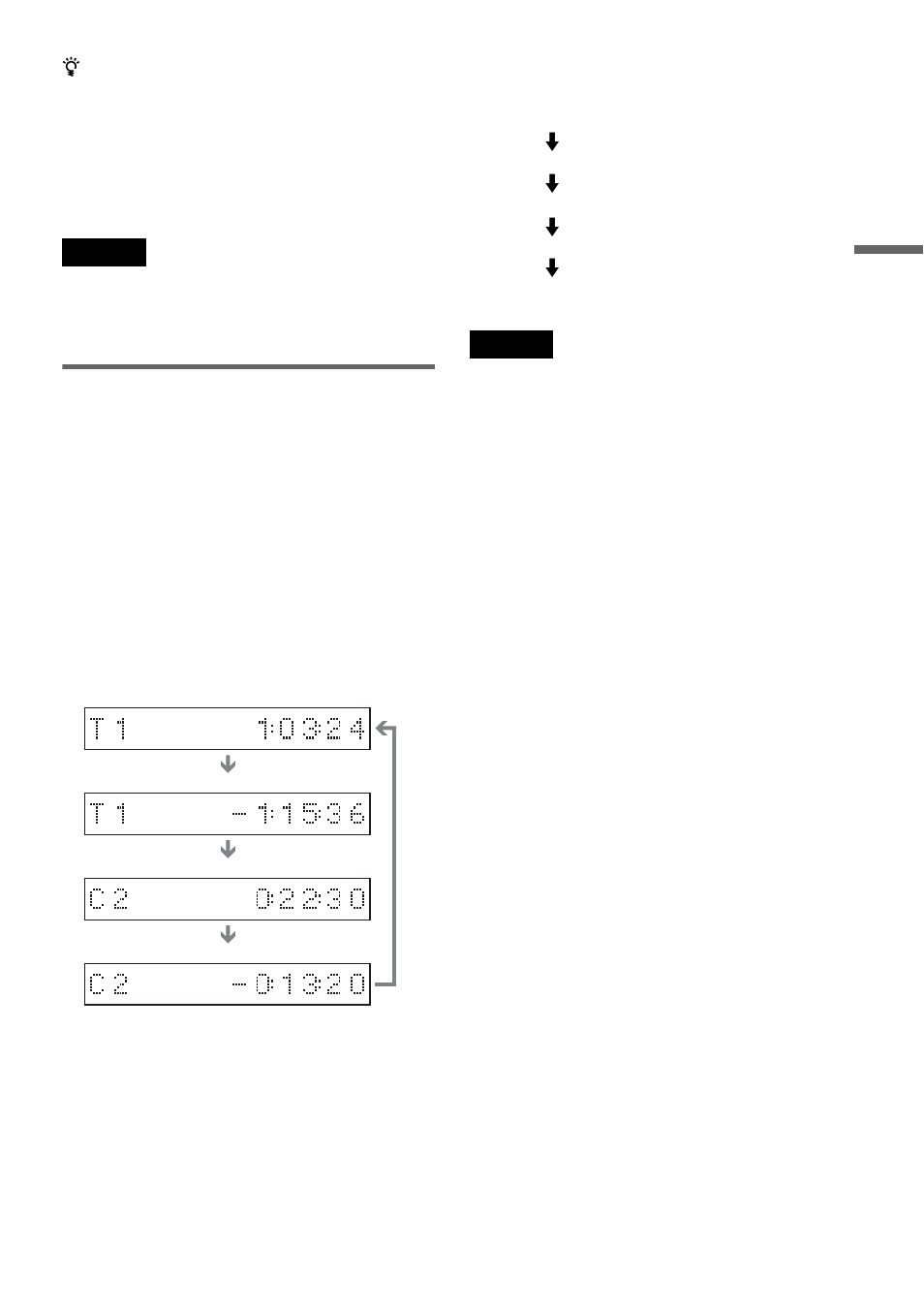 Checking the playing/remaining time | Sony RDR-GX700 User Manual | Page 39 / 116