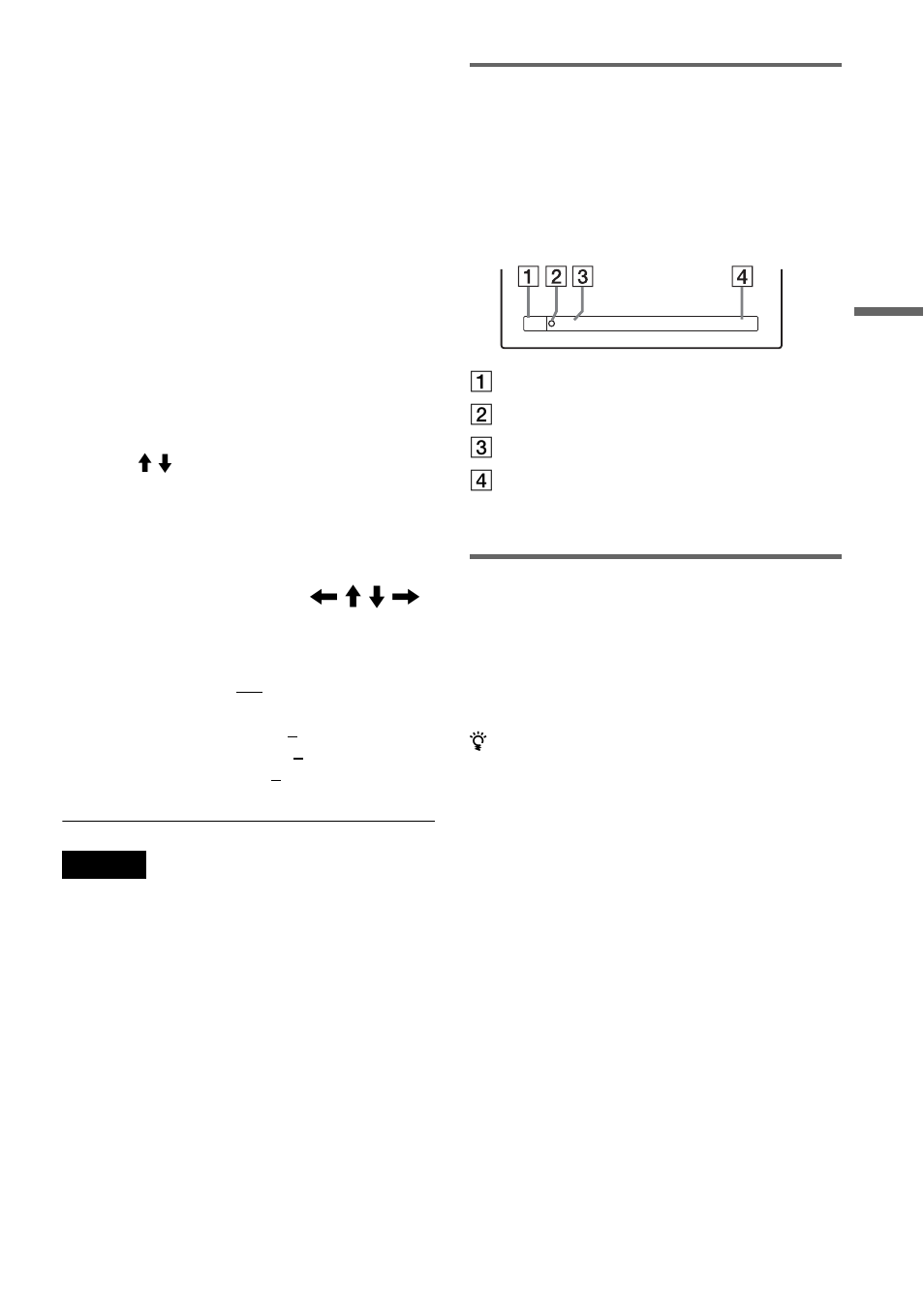 Checking the disc status while recording, Creating chapters in a title | Sony RDR-GX700 User Manual | Page 49 / 116