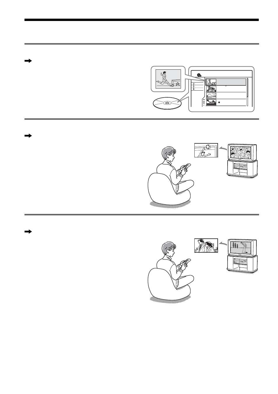 Ways to use your dvd recorder, Quick access to recorded titles – title list | Sony RDR-GX700 User Manual | Page 6 / 116