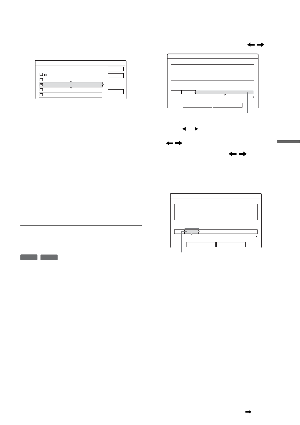 Erasing titles to open up disc space (disc map) | Sony RDR-GX700 User Manual | Page 65 / 116