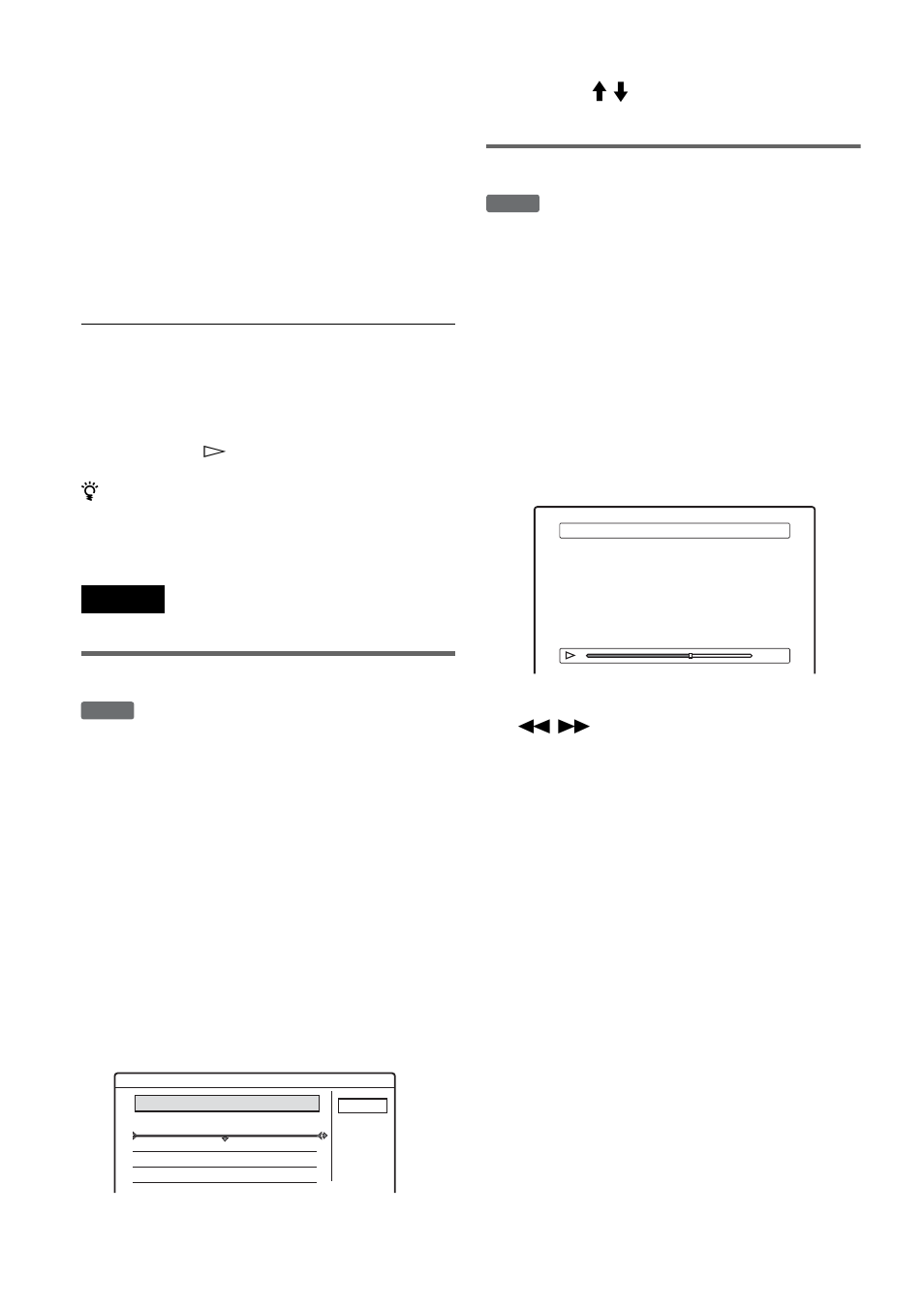 Moving a playlist title (move), Dividing a playlist title (divide) | Sony RDR-GX700 User Manual | Page 68 / 116
