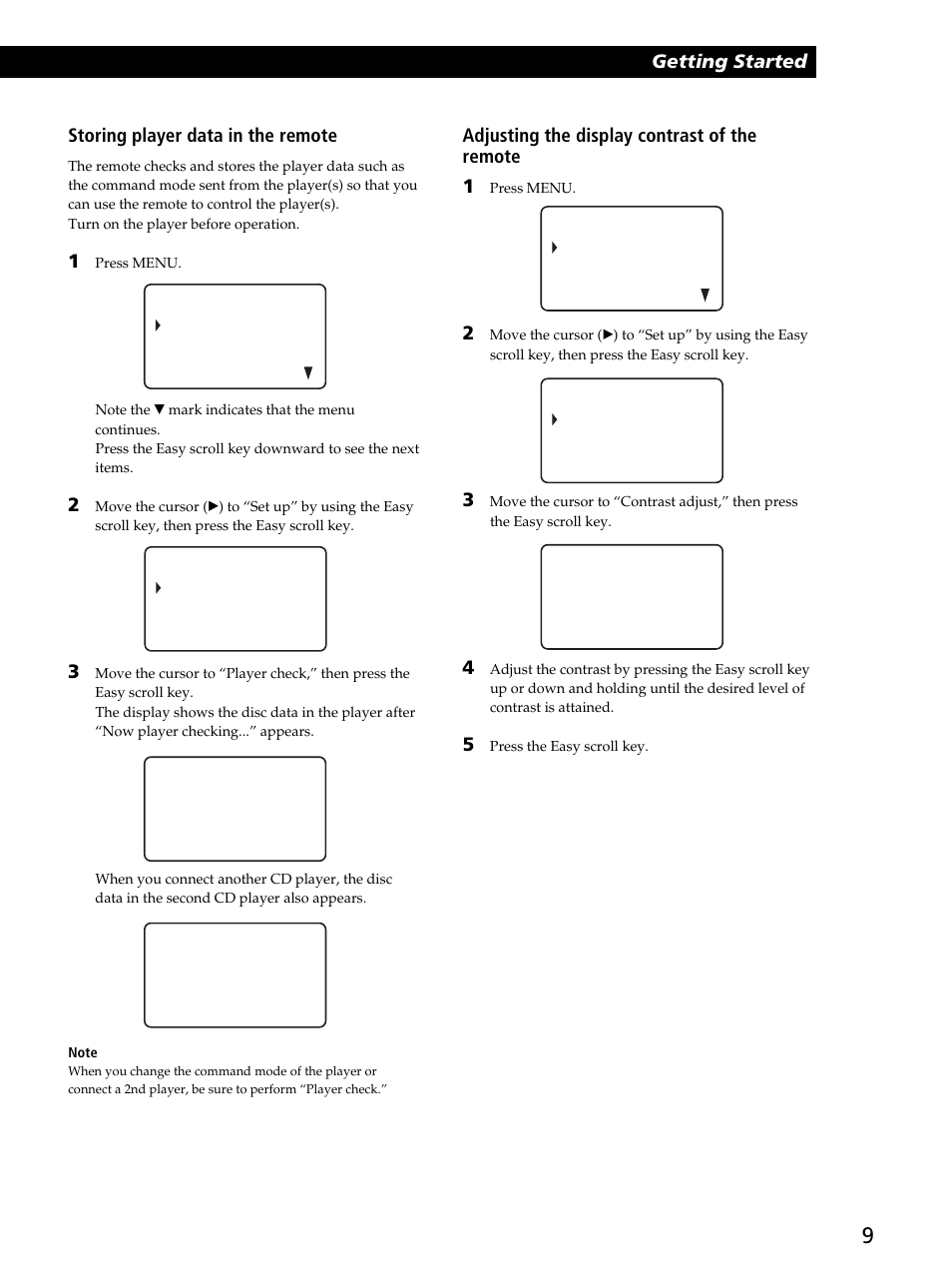 Sony CDP-CX450 User Manual | Page 9 / 48