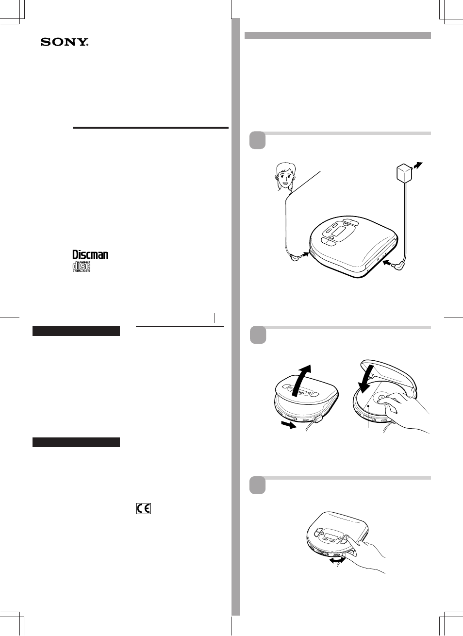 Sony D-368 User Manual | 4 pages