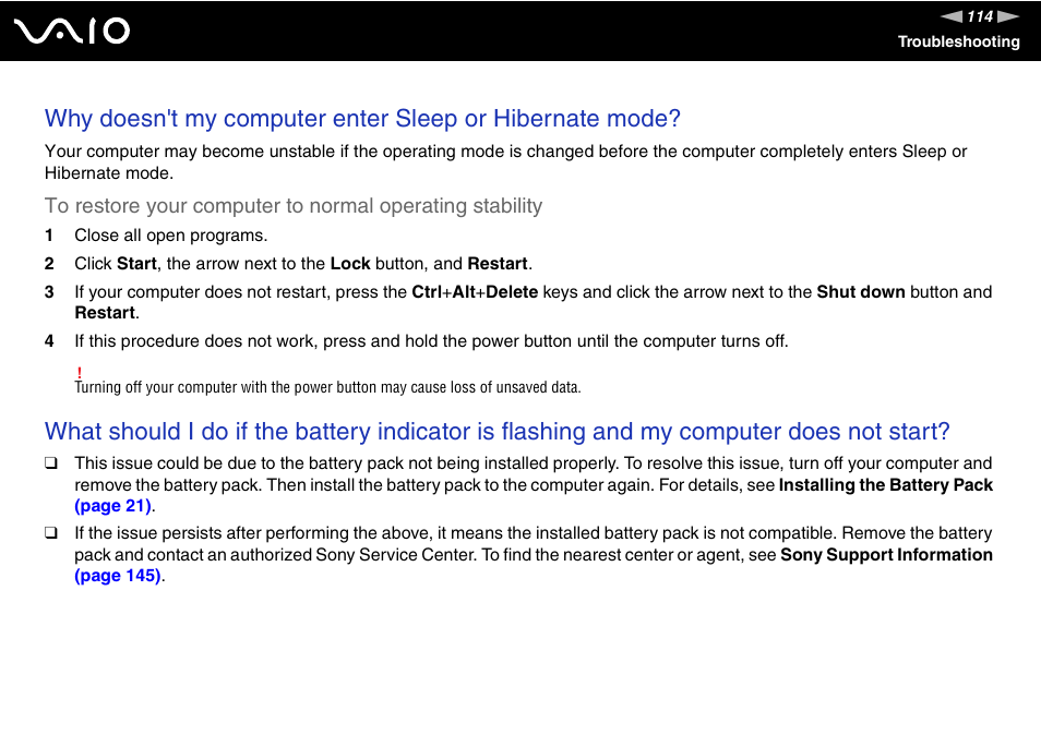 Sony VAIO VGN-NR Series User Manual | Page 114 / 162