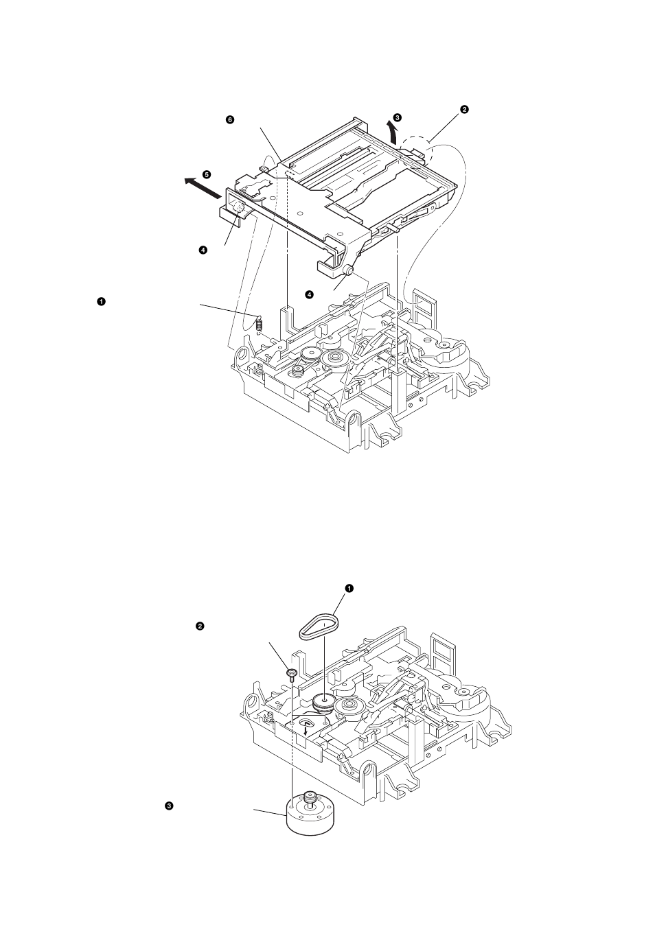 Holder assy, Loading motor assy (m103), Mds-nt1 | Sony MDS-NT1 User Manual | Page 17 / 70