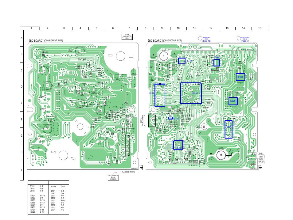 Printed wiring board – bd board, Mds-nt1 | Sony MDS-NT1 User Manual | Page 39 / 70