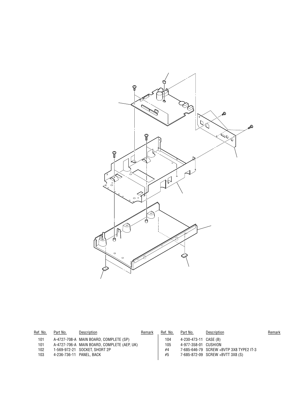 Case (b) section, Mds-nt1 | Sony MDS-NT1 User Manual | Page 61 / 70