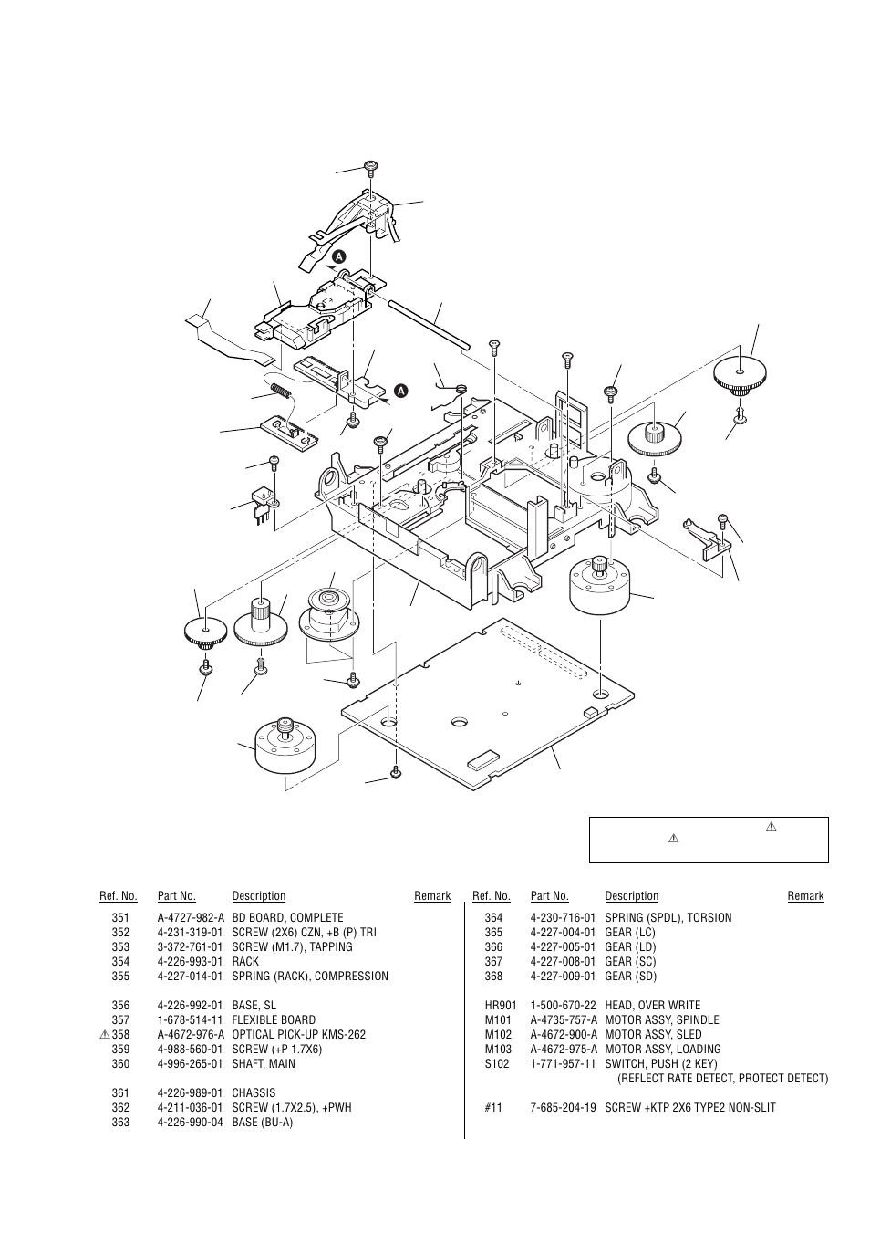 Md mechanism deck section-2 (mdm-7s2b), Mds-nt1 | Sony MDS-NT1 User Manual | Page 63 / 70