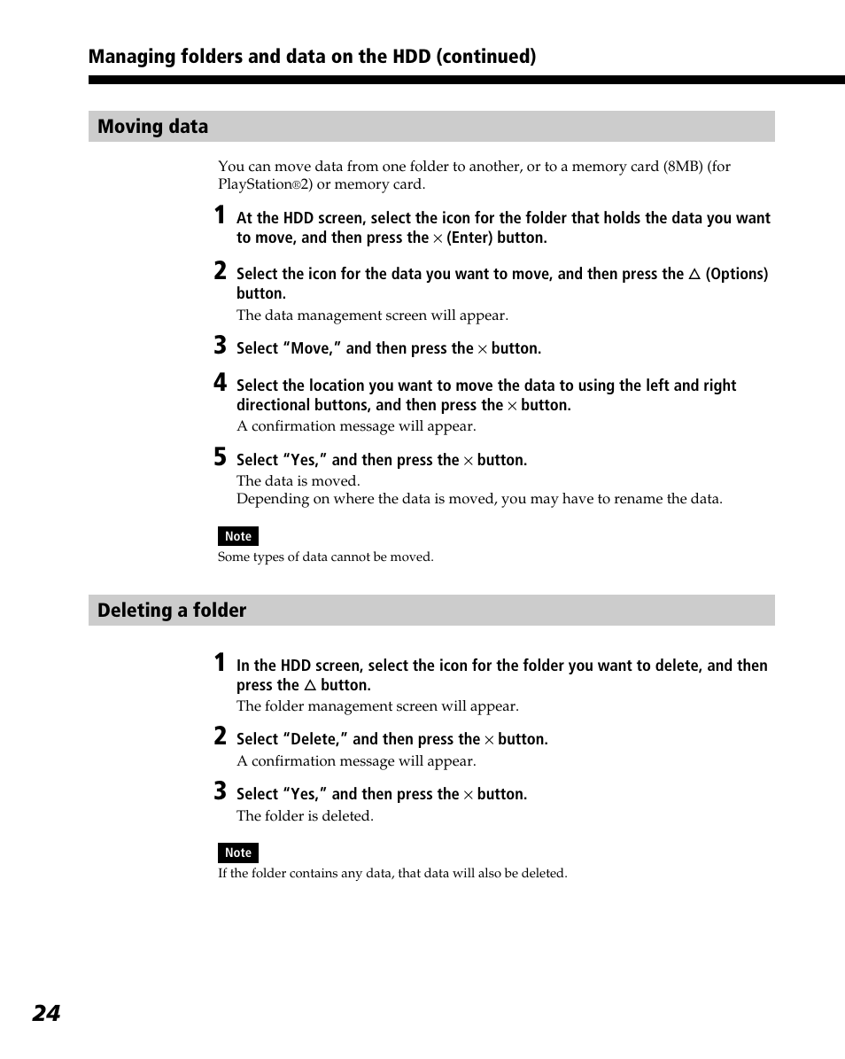 Sony PlayStation 2 User Manual | Page 24 / 112