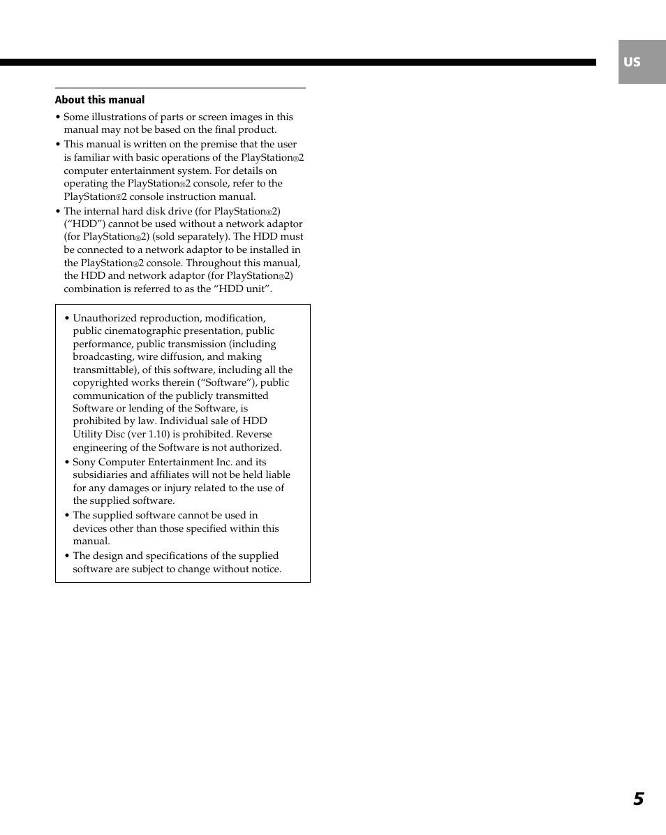 Sony PlayStation 2 User Manual | Page 5 / 112