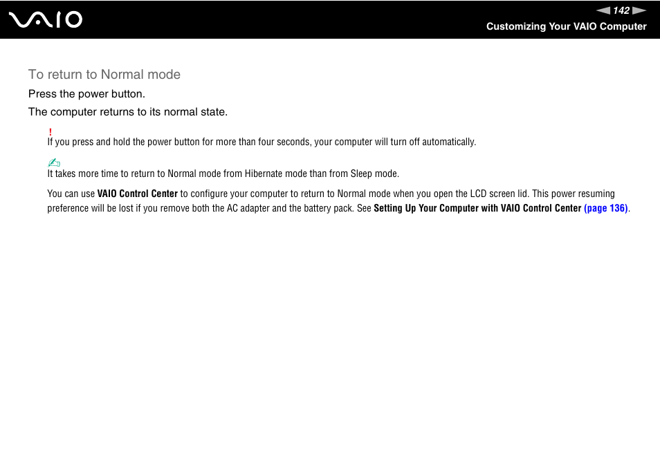 Sony VAIO VGN-SZ700 User Manual | Page 142 / 235