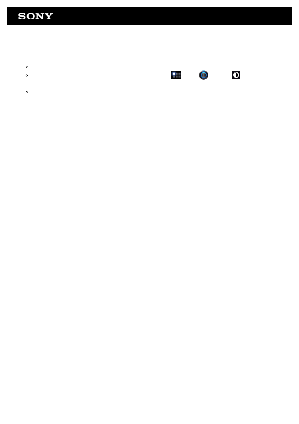 The screen disappears/darkens unexpectedly | Sony SGPT11 User Manual | Page 142 / 161