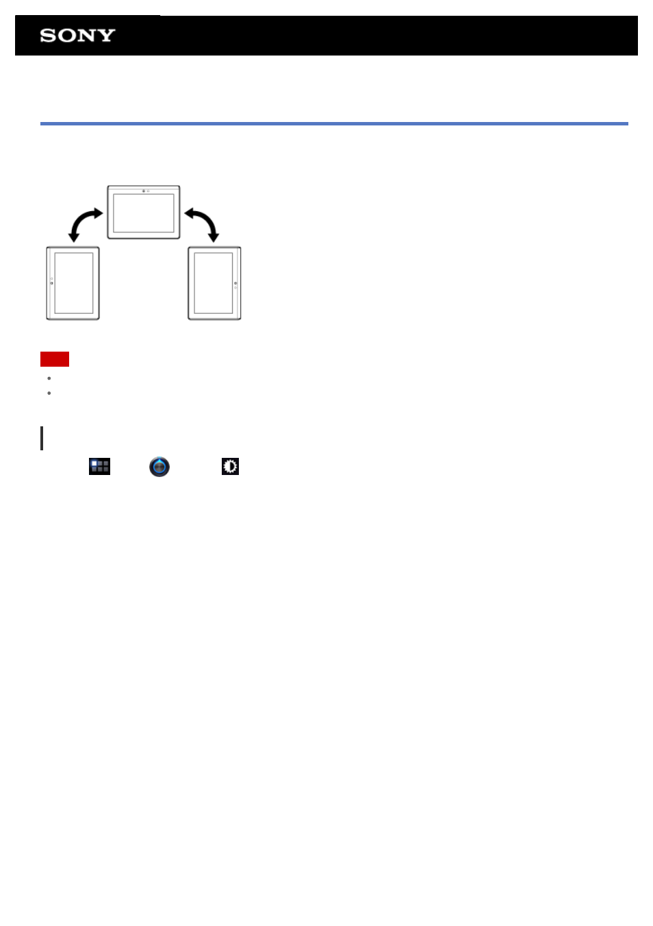 Rotating the screen | Sony SGPT11 User Manual | Page 62 / 161