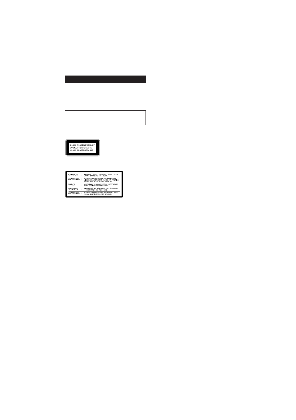 2warning | Sony MHC-RX90 User Manual | Page 2 / 50
