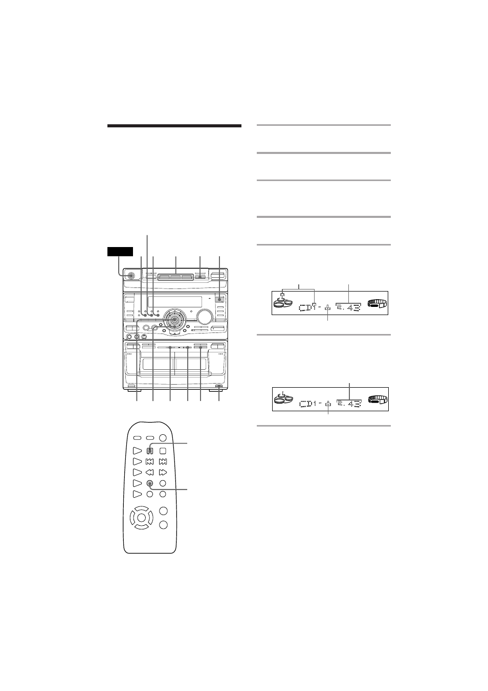 Recording a cd by specifying track order | Sony MHC-RX90 User Manual | Page 24 / 50