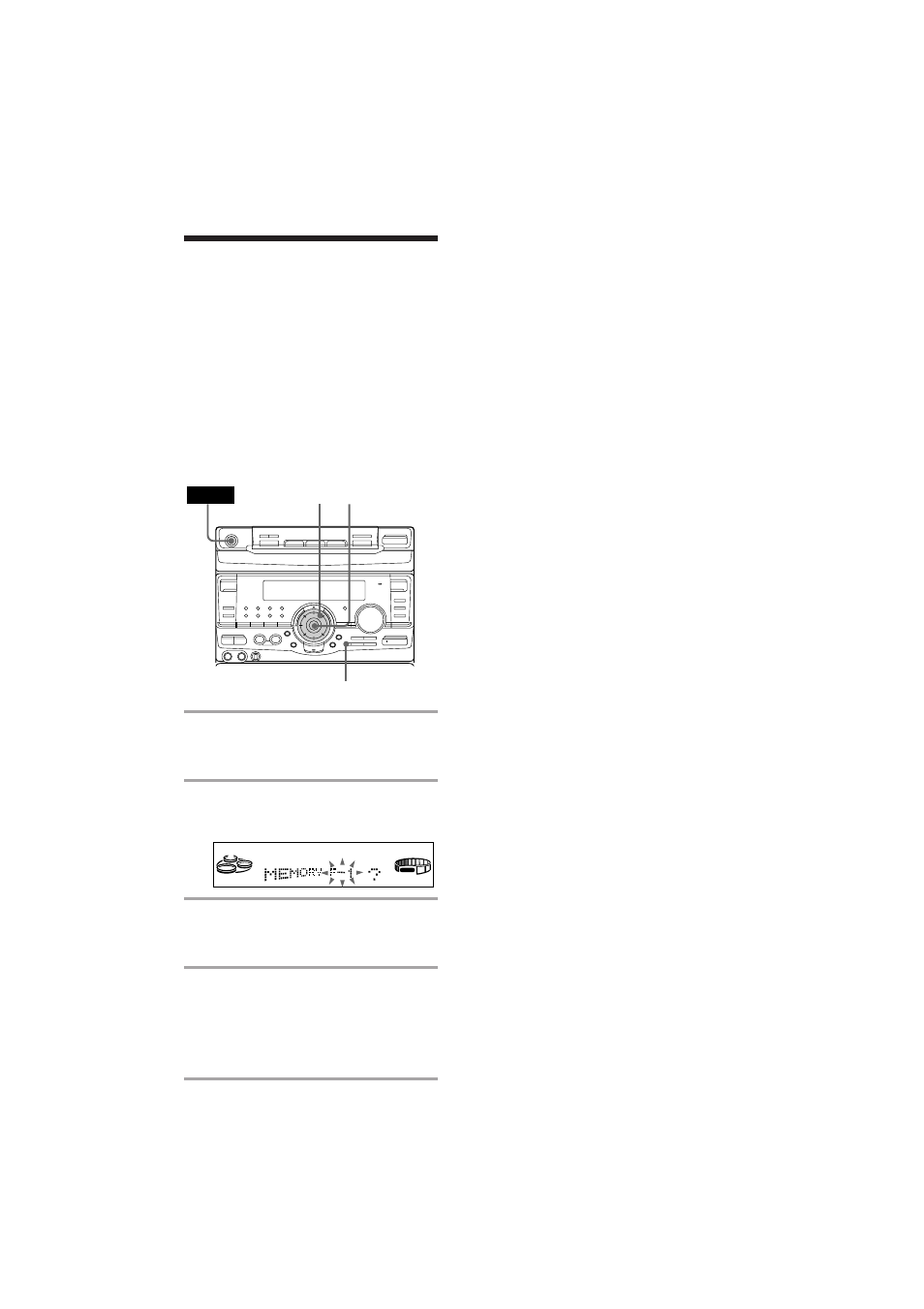 Making a personal audio emphasis file | Sony MHC-RX90 User Manual | Page 33 / 50