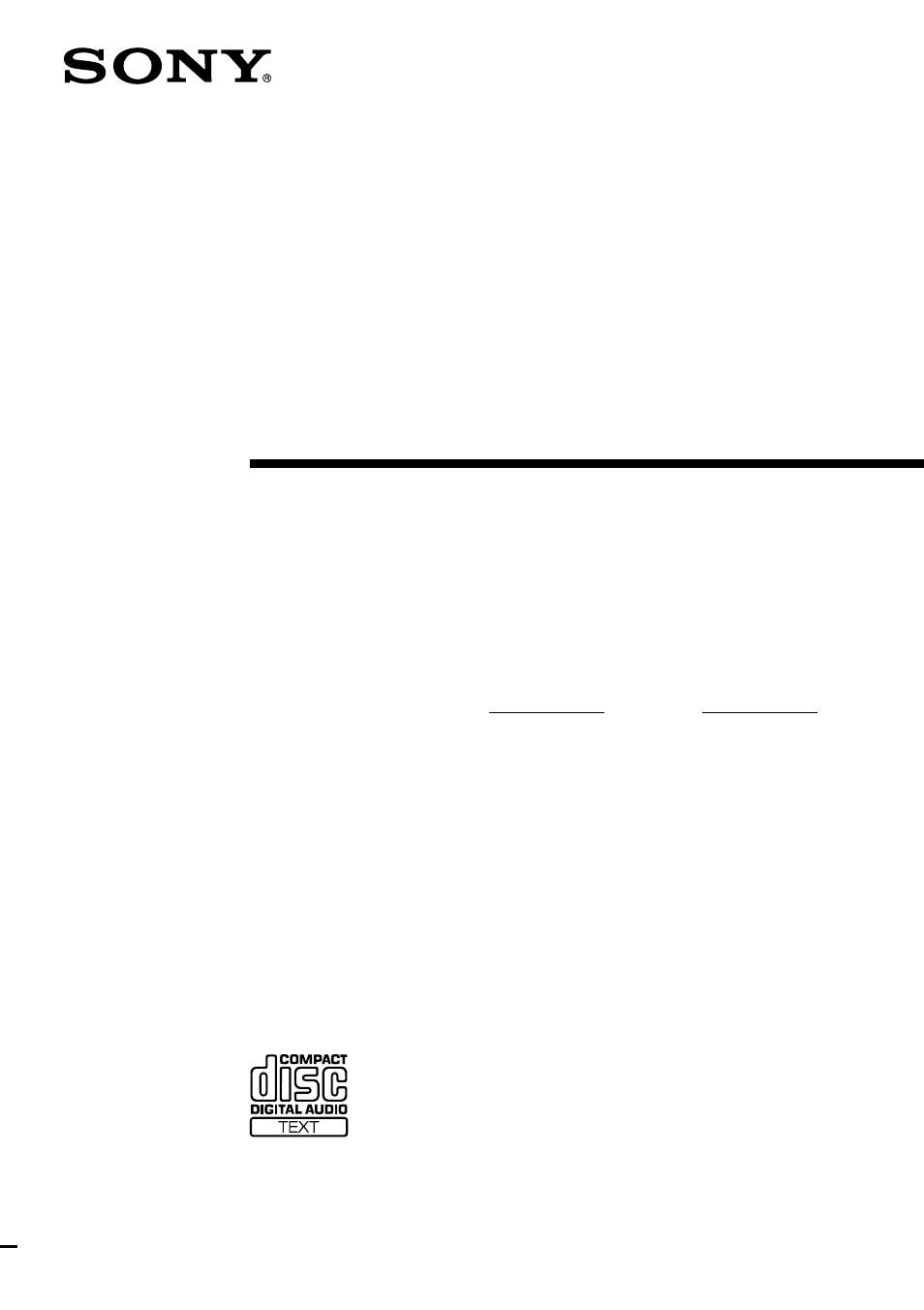Sony CMT-EX100 User Manual | 24 pages