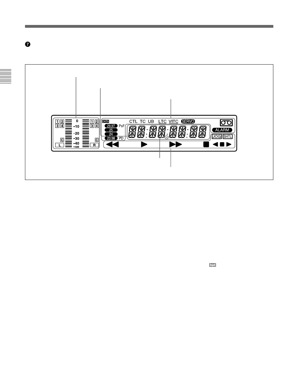 1 control panel | Sony J-H1 User Manual | Page 15 / 53