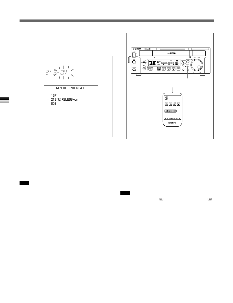 Operating the remote commander, 4 using the remote commander | Sony J-H1 User Manual | Page 29 / 53