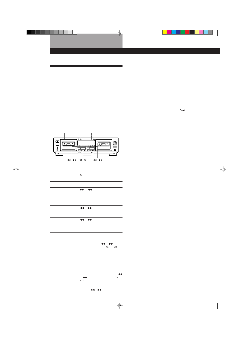 Operaciones avanzadas de reproducción | Sony TC-WE625 User Manual | Page 52 / 92