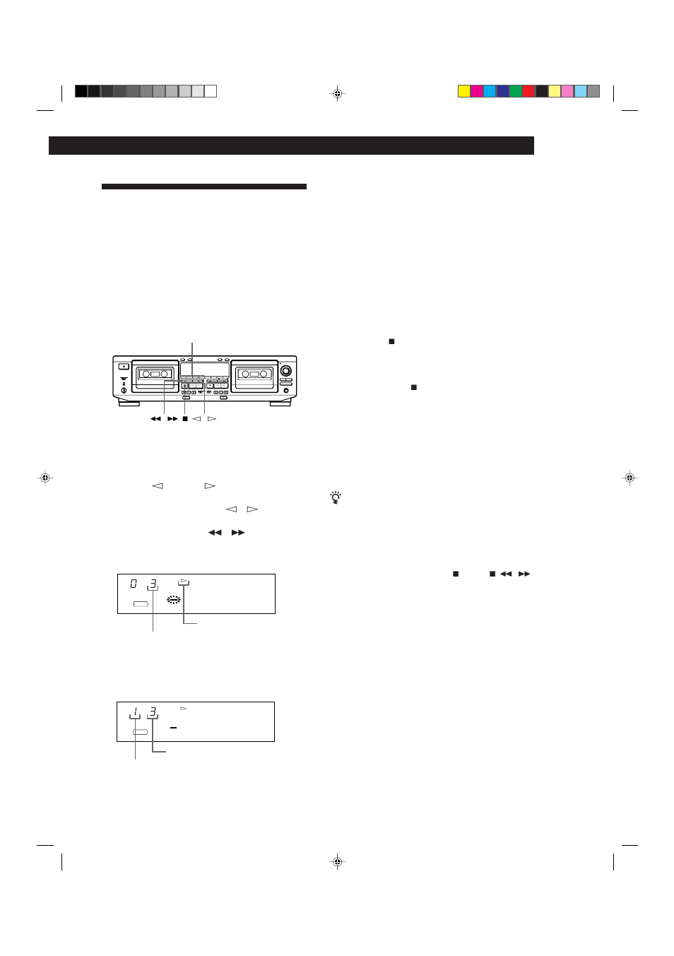 Operaciones avanzadas de reproducción 9 | Sony TC-WE625 User Manual | Page 53 / 92