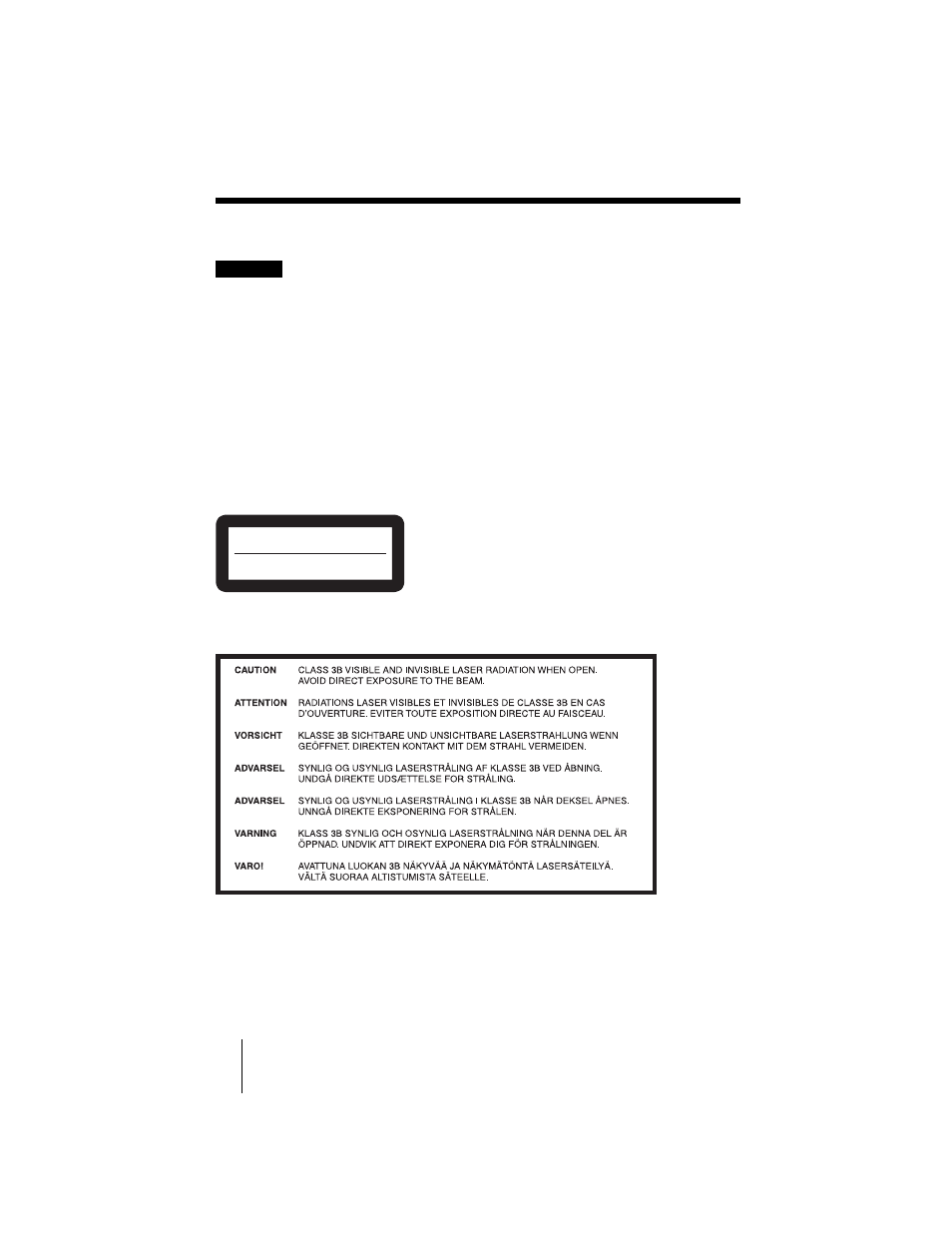 Safety regulations | Sony DRU-710A User Manual | Page 2 / 36