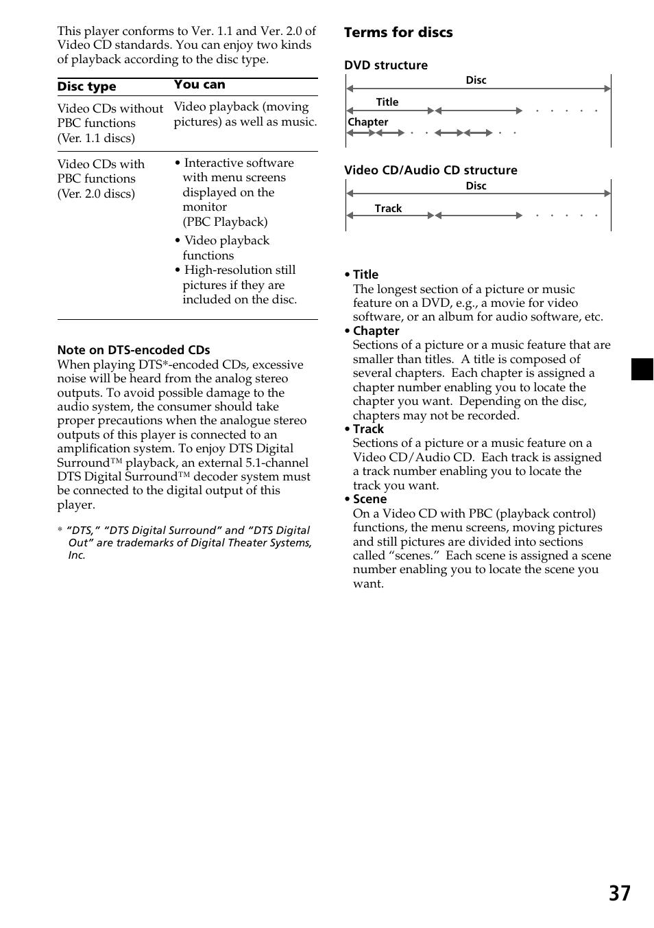 Sony MV-7101DS User Manual | Page 37 / 48